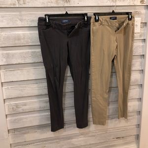 Old navy mid rise pixie pants bundle 2 petite